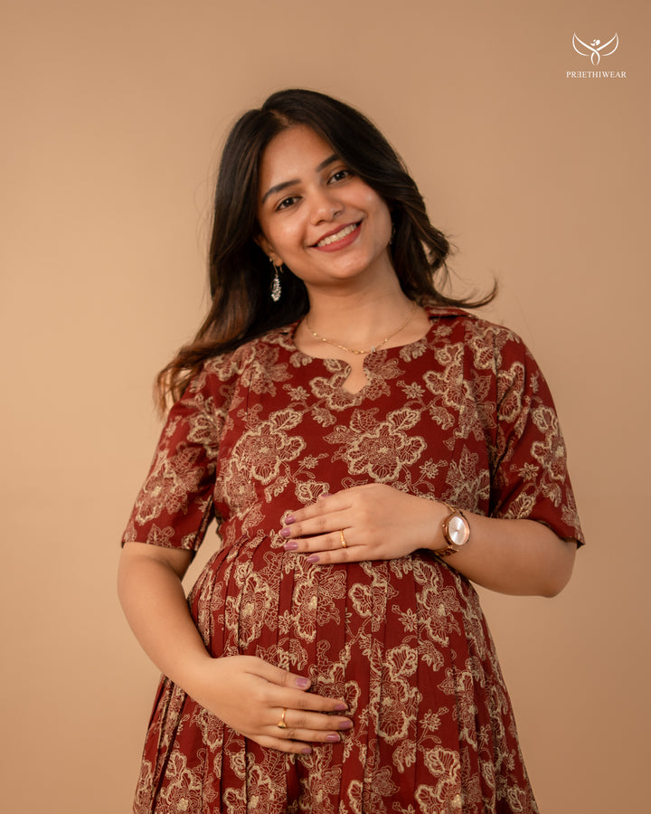 Shaily Maternity Dress(PREORDER-SEP1)