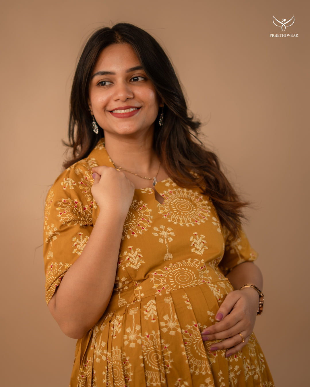 Narmatha1 Maternity Dress