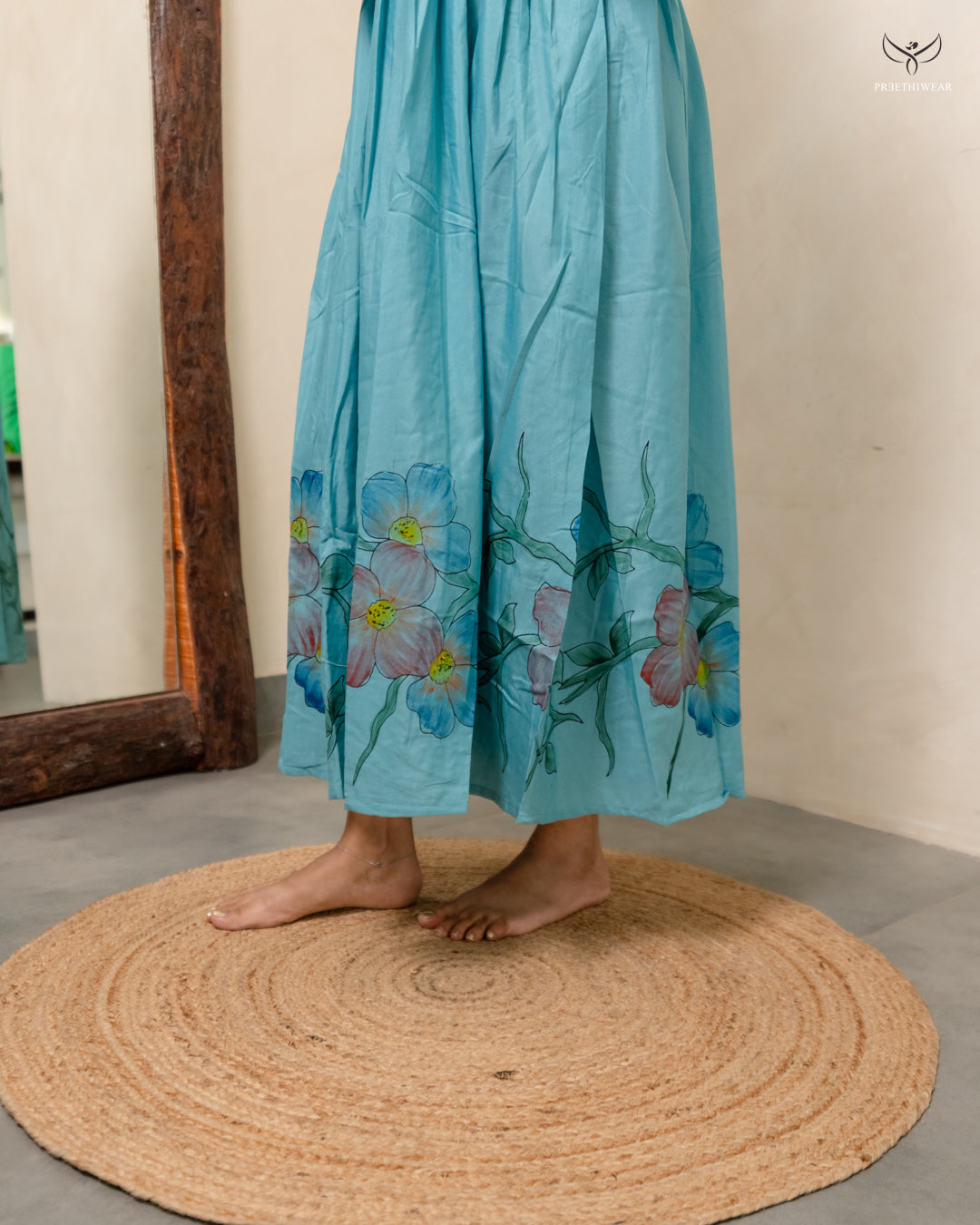 Kasthuri  Maternity Dress with center Zip