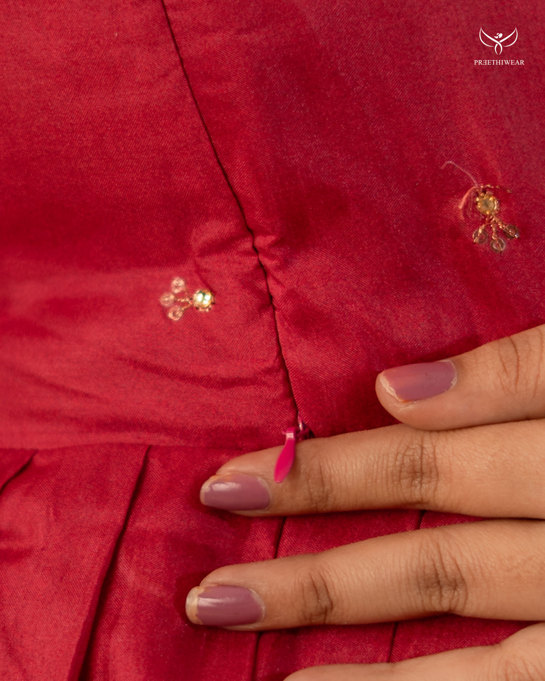Felicia Kalamkari Maternity Dress(PREORDER-SEP1)
