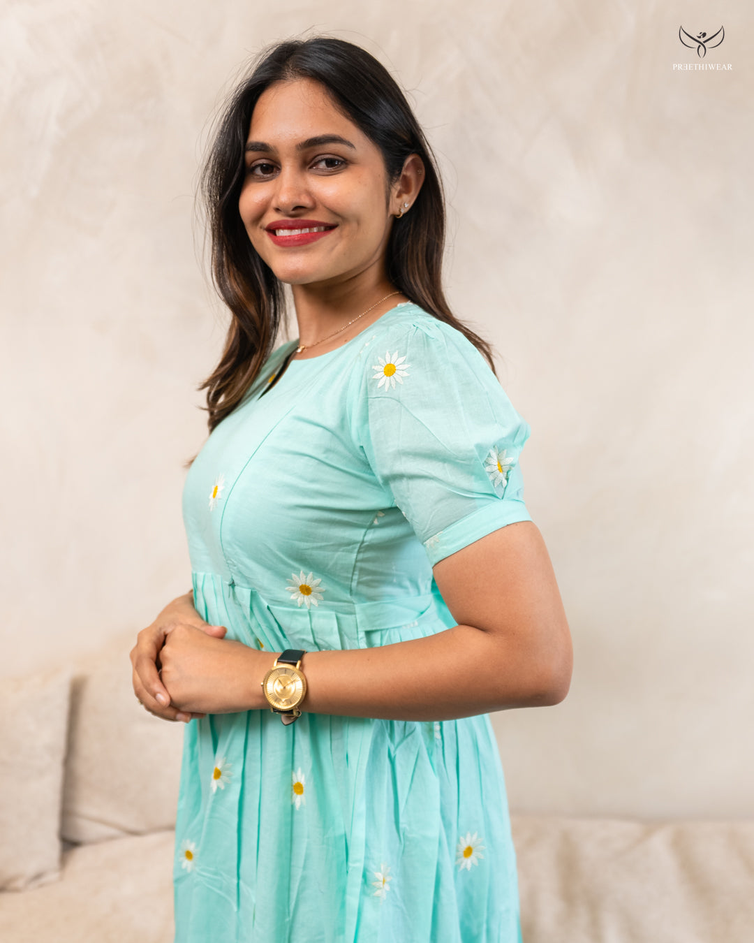 Vedha1  Maternity Dress