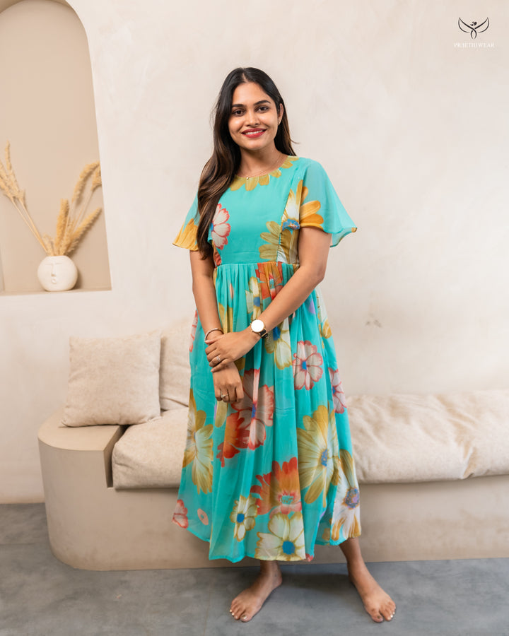 Sudha2  Maternity Dress