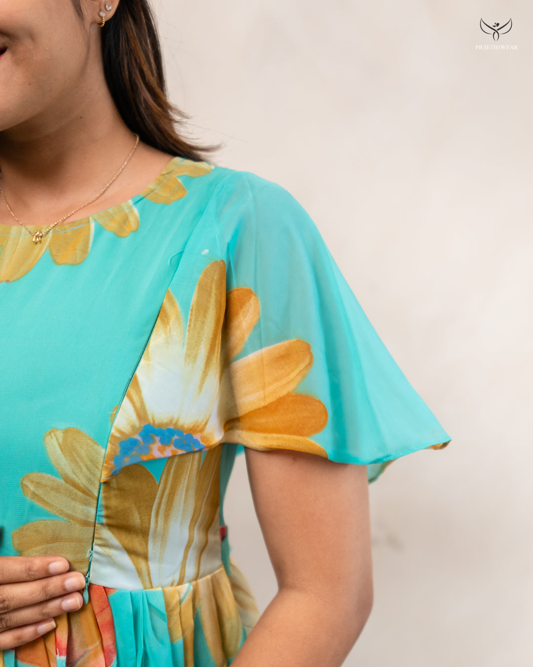 Sudha2  Maternity Dress