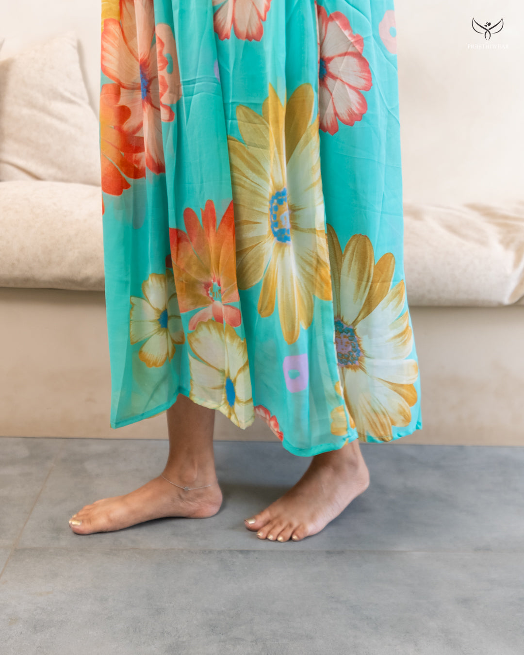 Sudha2  Maternity Dress