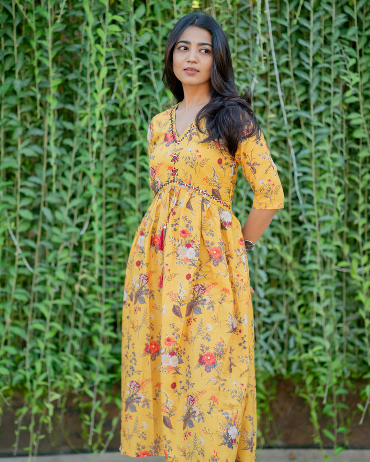 Diana Alia Cut Kurthi