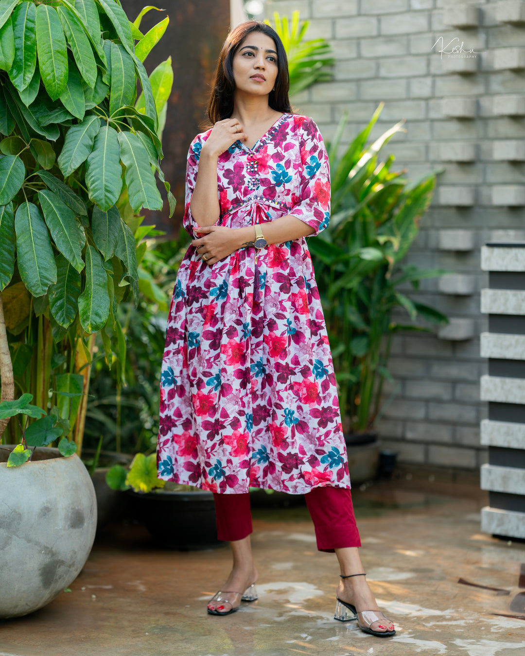 Dhithya Alia Cut Kurthi