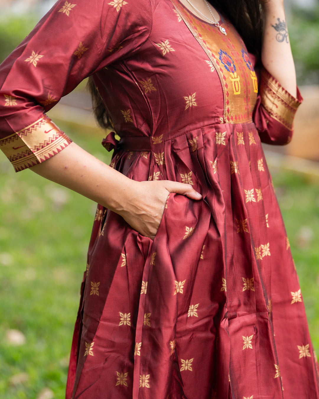 Manasa Maternity  Dress