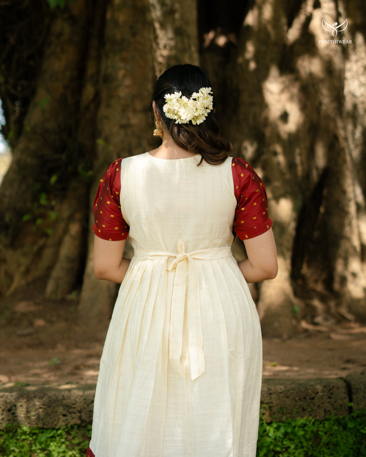 Lekha2  Maternity Dress - Onam special
