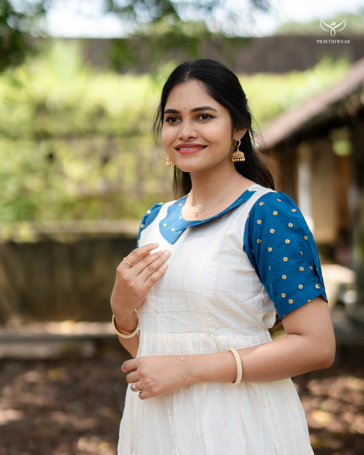 Nazrin1  Maternity Dress - Onam special