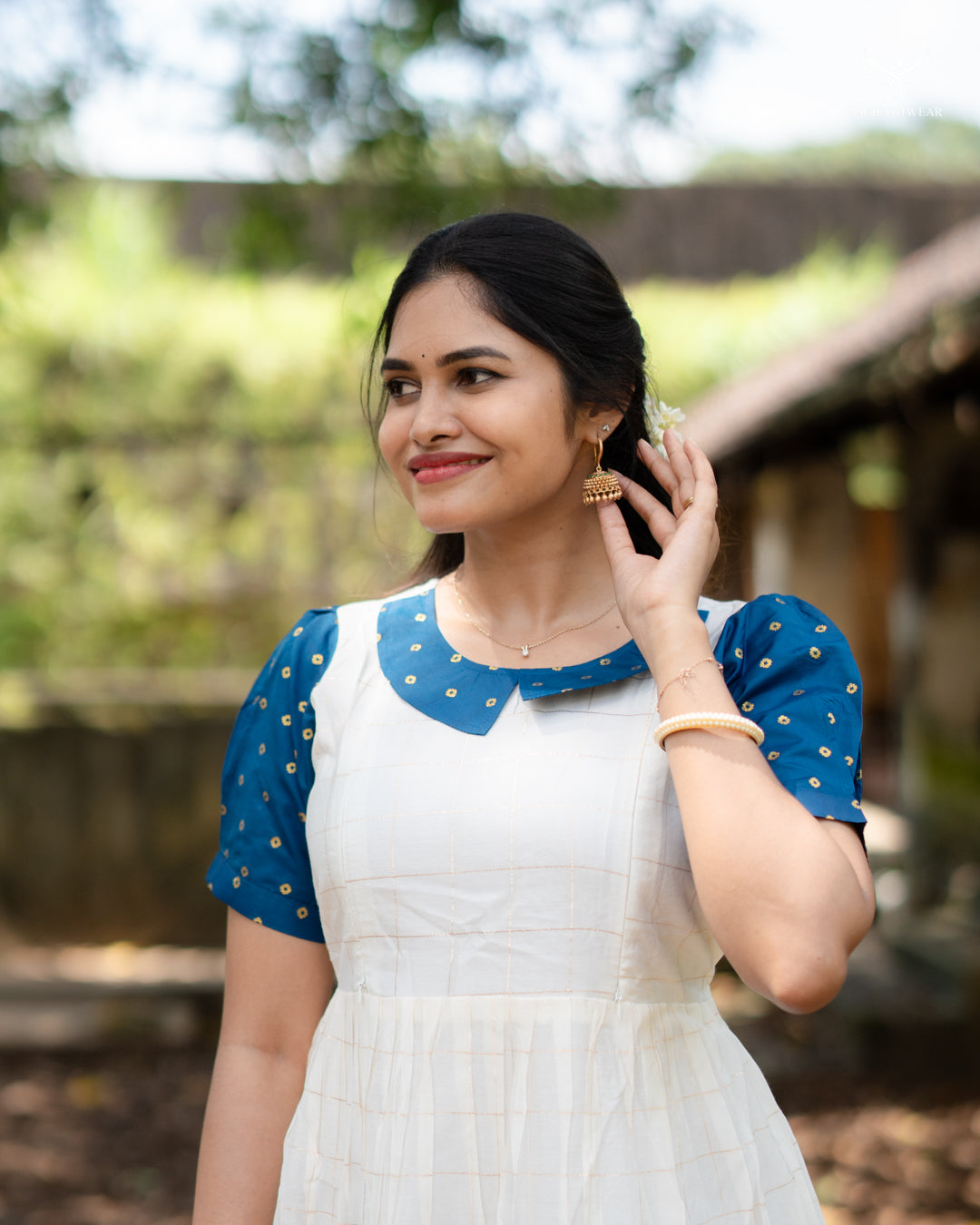 Nazrin1  Maternity Dress - Onam special