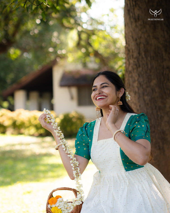 Manthra Maternity Dress - Onam special