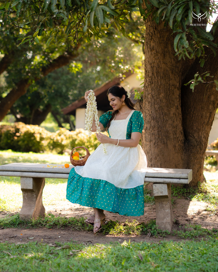Manthra Maternity Dress - Onam special