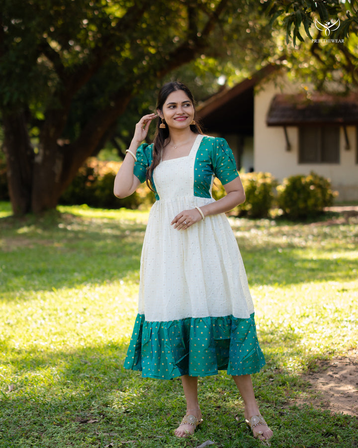 Manthra Maternity Dress - Onam special