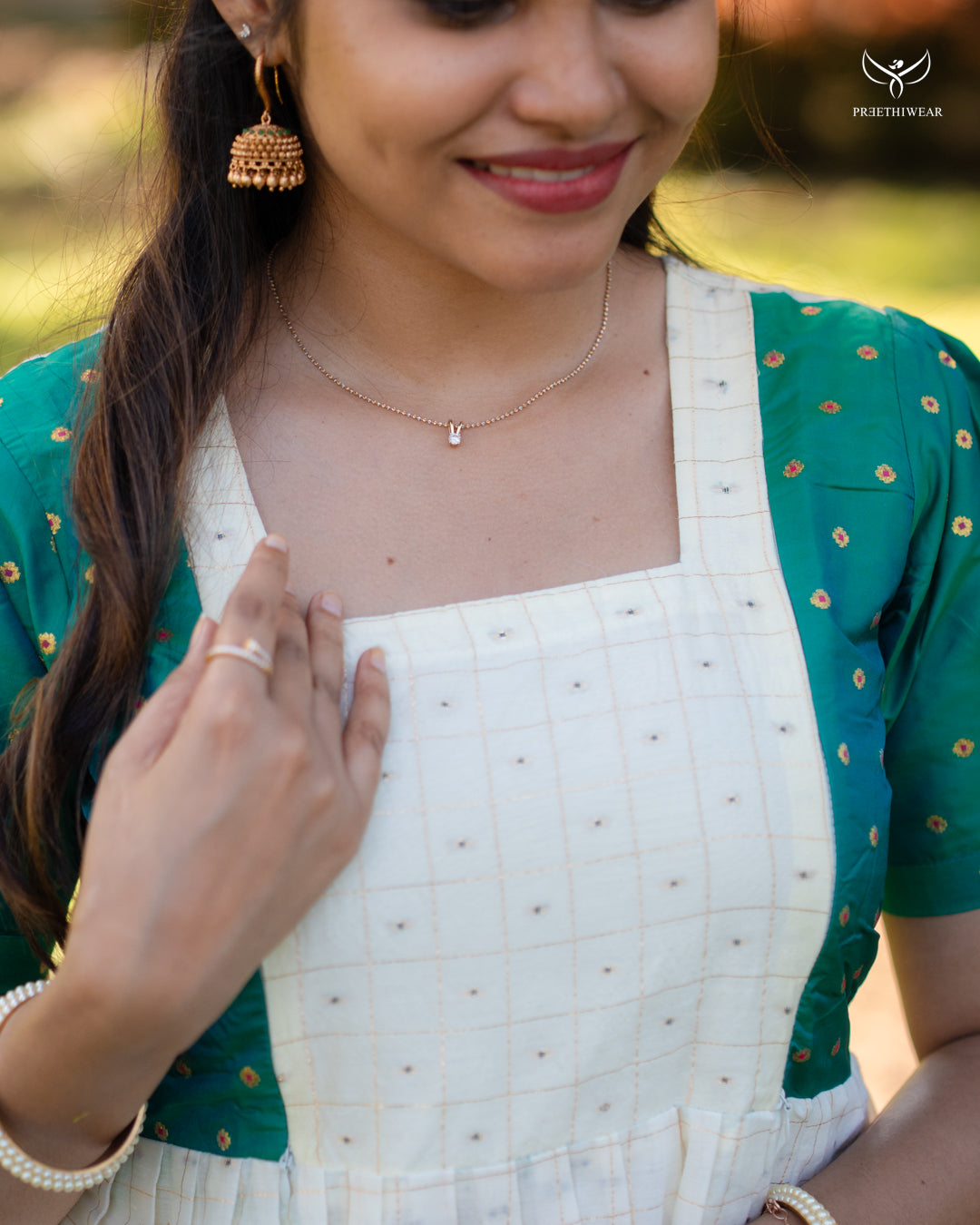Manthra Maternity Dress - Onam special