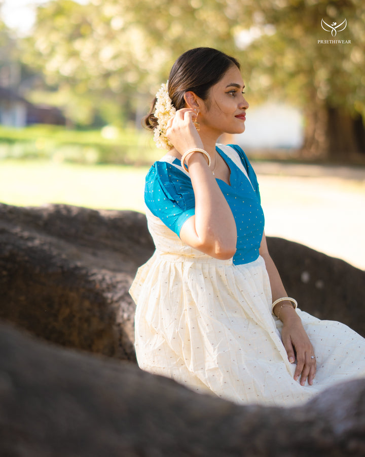 Kowsalya Maternity Dress - Onam special