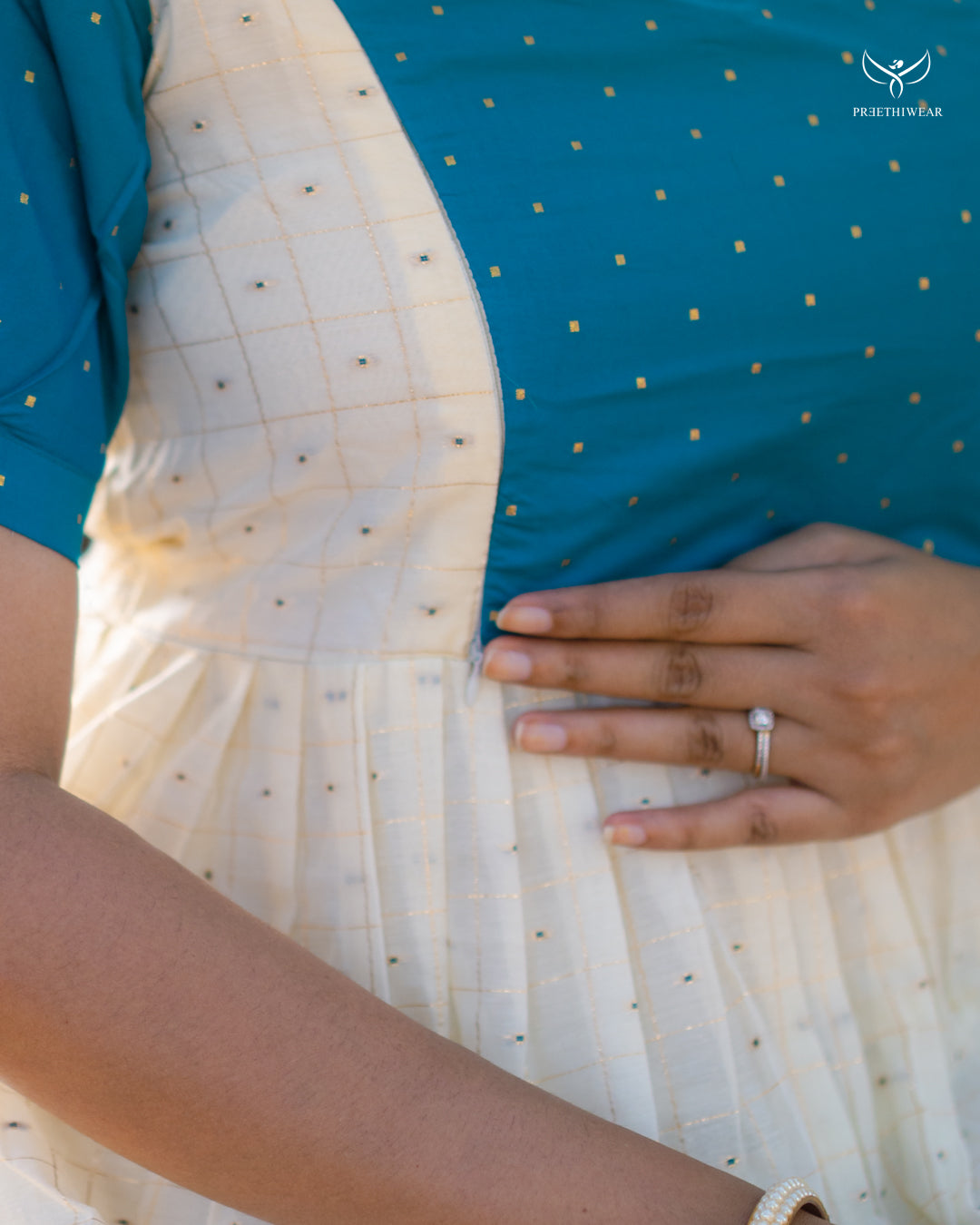 Kowsalya Maternity Dress - Onam special