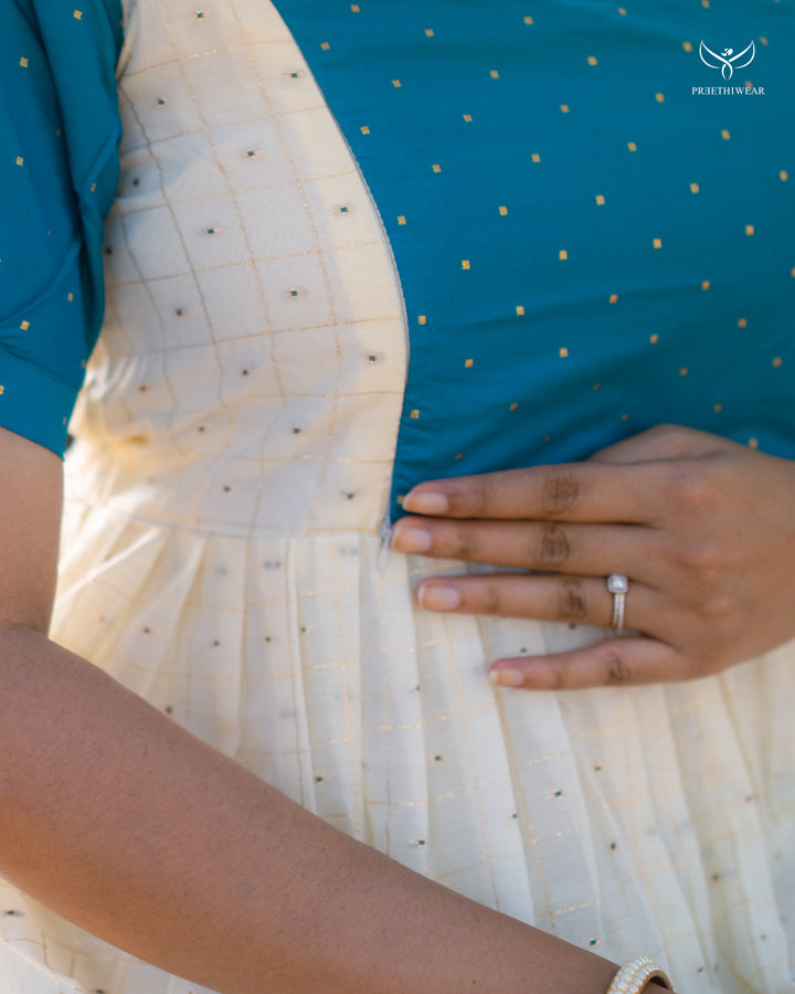 Kowsalya Maternity Dress - Onam special
