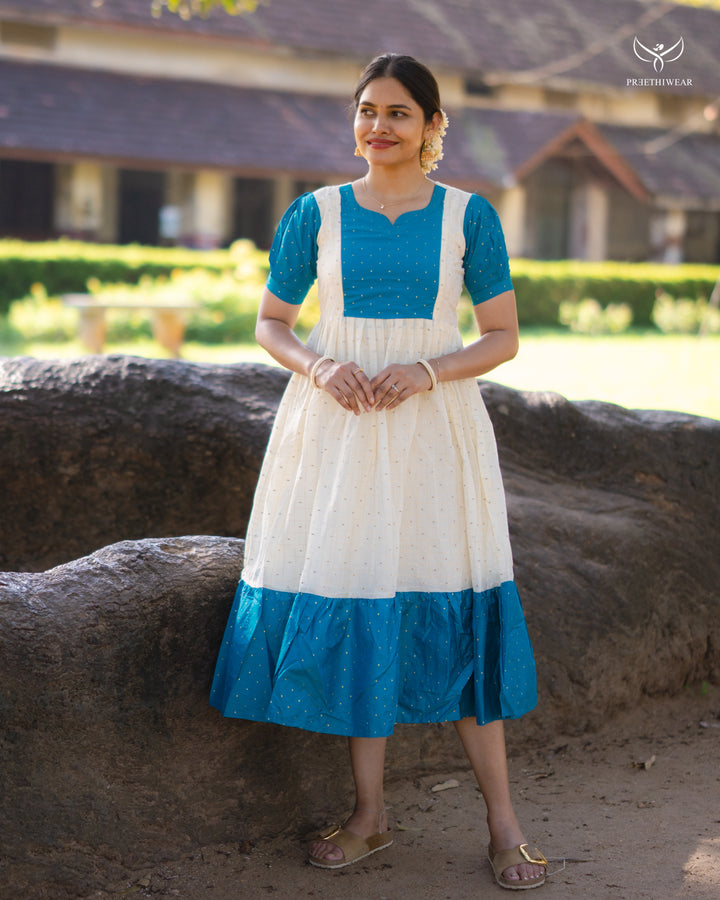 Kowsalya Maternity Dress - Onam special