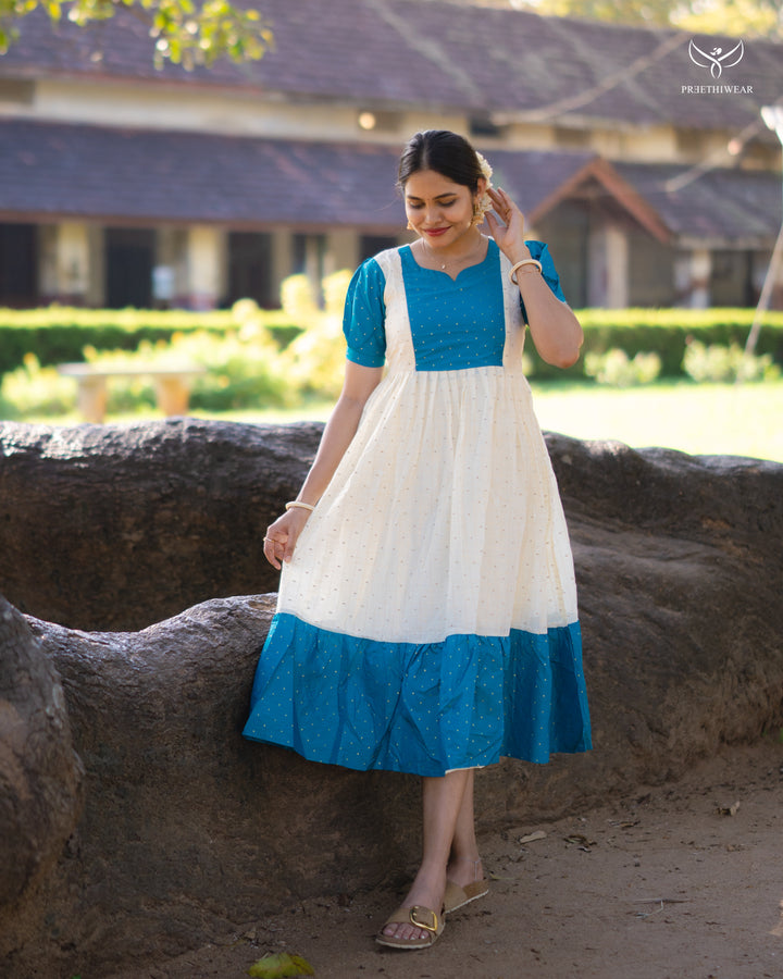 Kowsalya Maternity Dress - Onam special