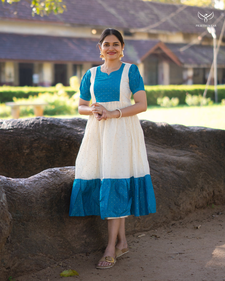 Kowsalya Maternity Dress - Onam special