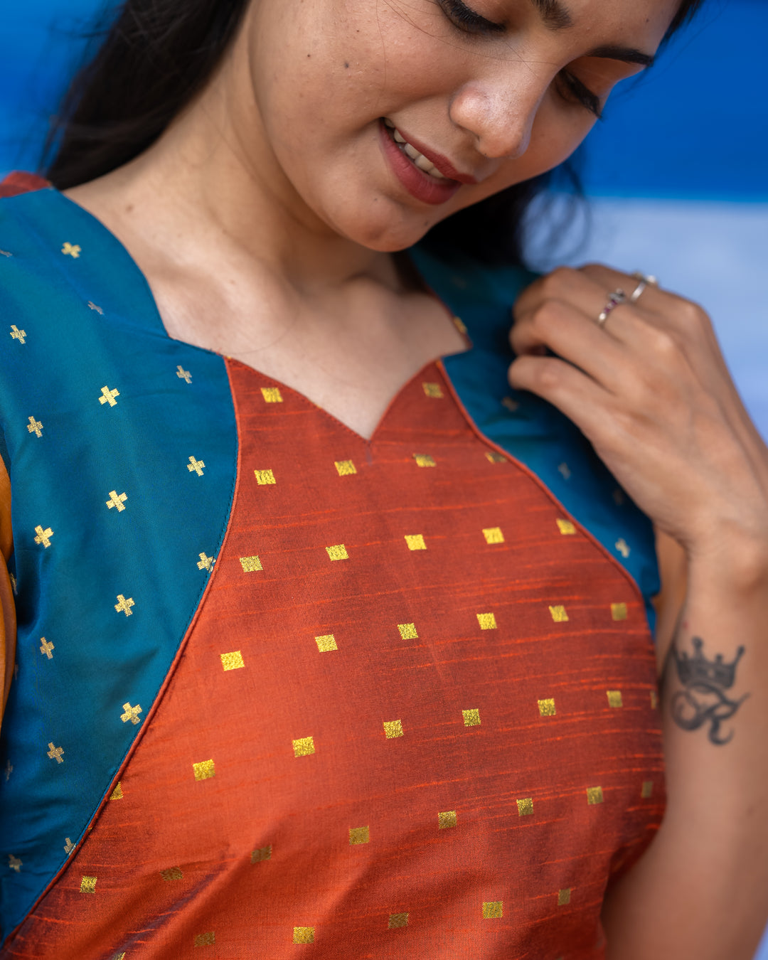 Nathiya Straight kurthi  (Non-maternity)