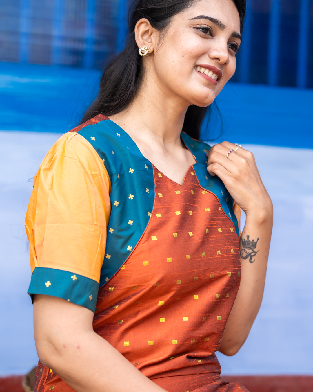 Nathiya Straight kurthi  (Non-maternity)