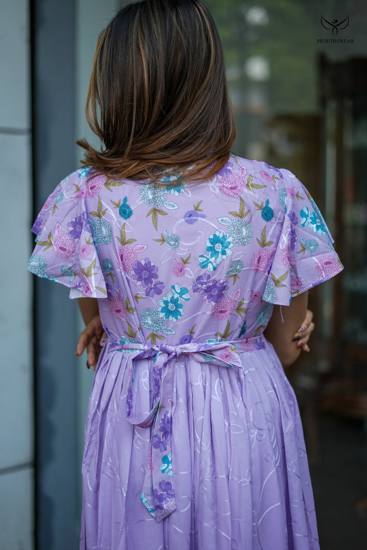 Aadhirai Maternity Dress  (PREORDER-APR13)