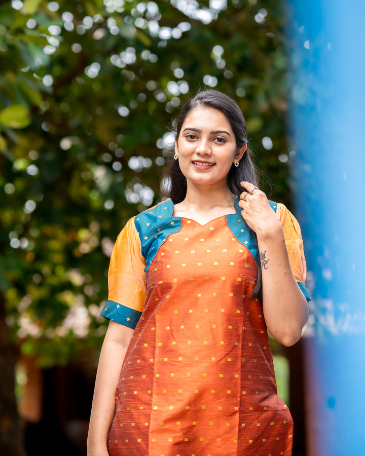 Nathiya Straight kurthi  (Non-maternity)