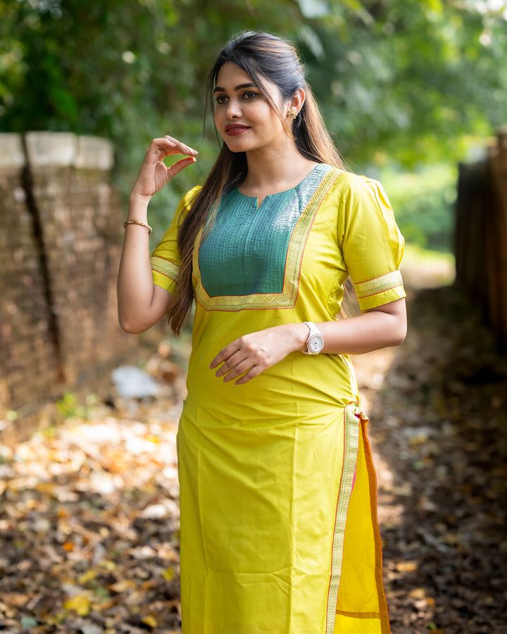 Kritvi Straight kurthi  (Non-maternity)