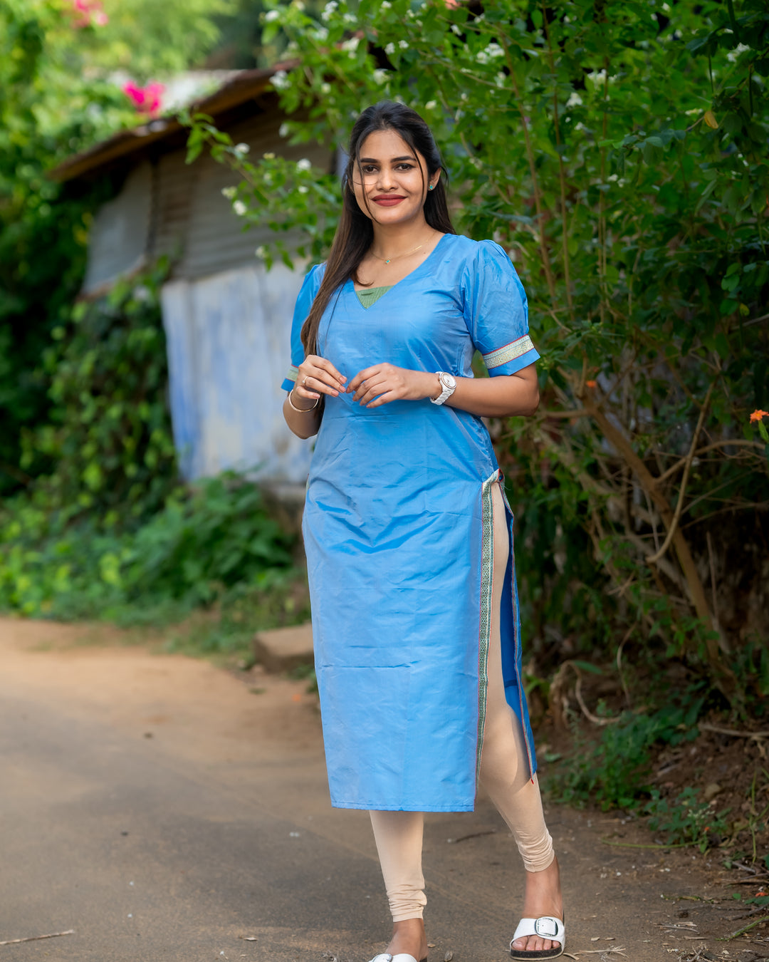 Elina Straight kurthi  (Non-maternity)