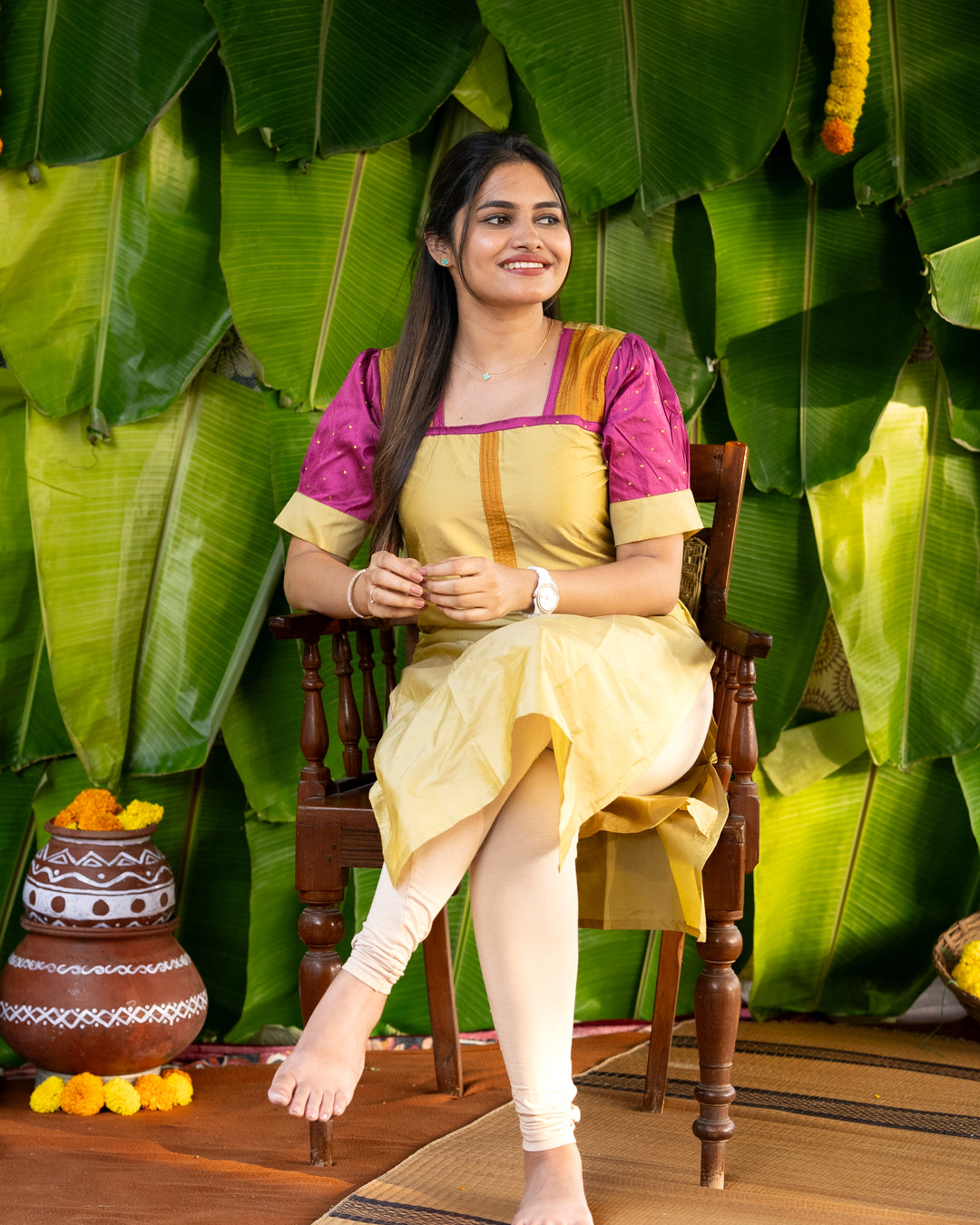Jerina Straight kurthi  (Non-maternity)