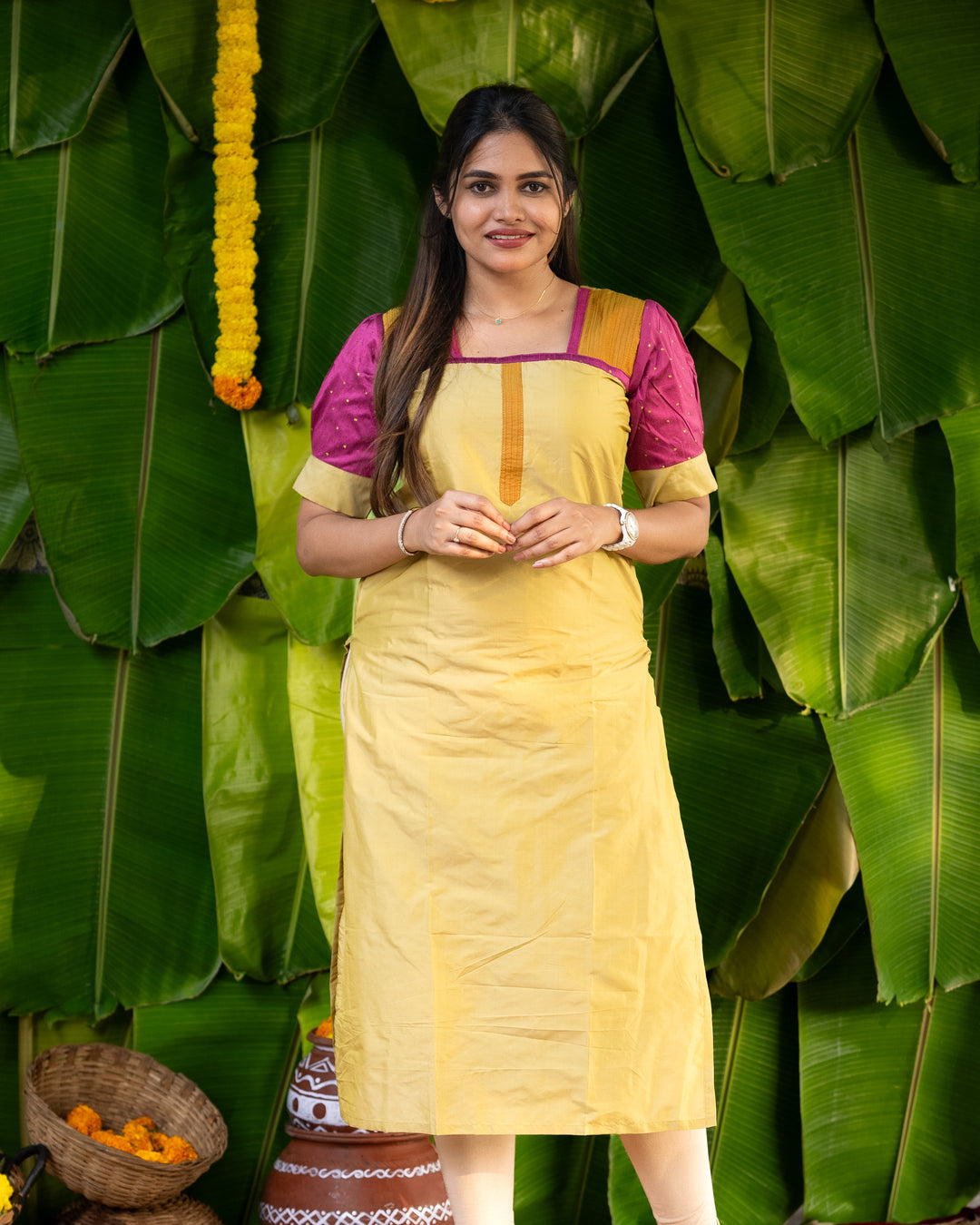 Jerina Straight kurthi  (Non-maternity)