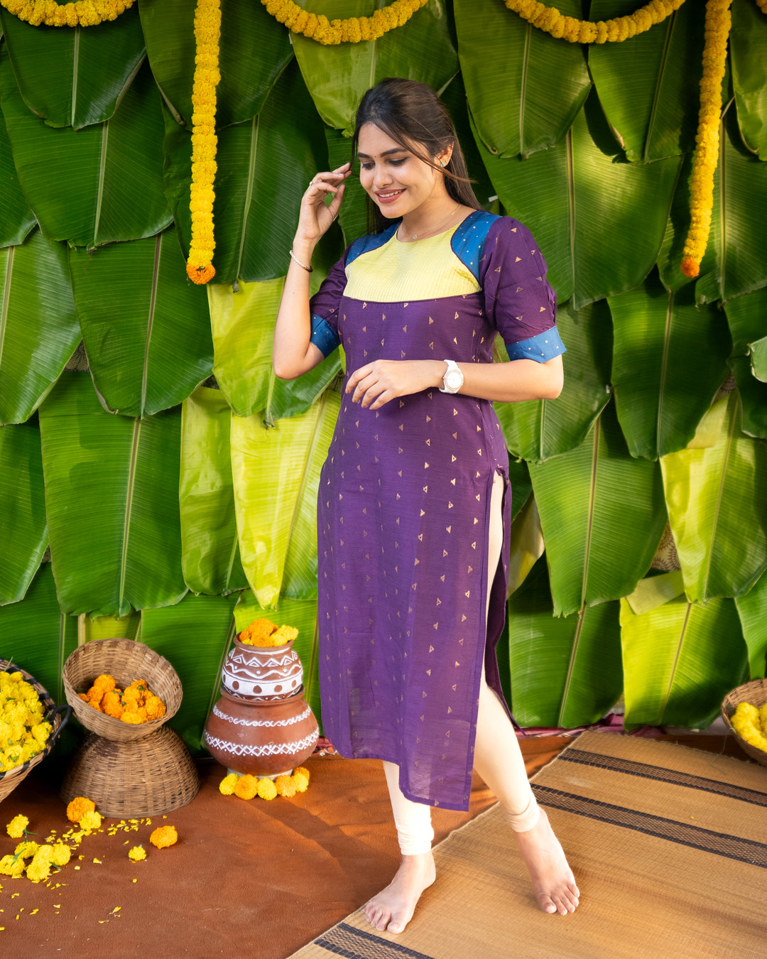 Rivika Straight kurthi  (Non-maternity)
