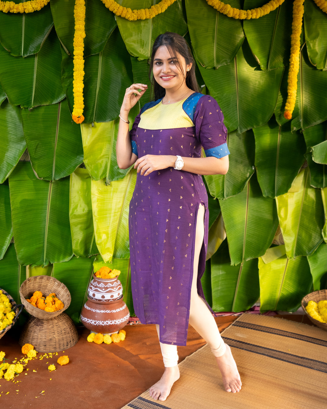 Rivika Straight kurthi  (Non-maternity)