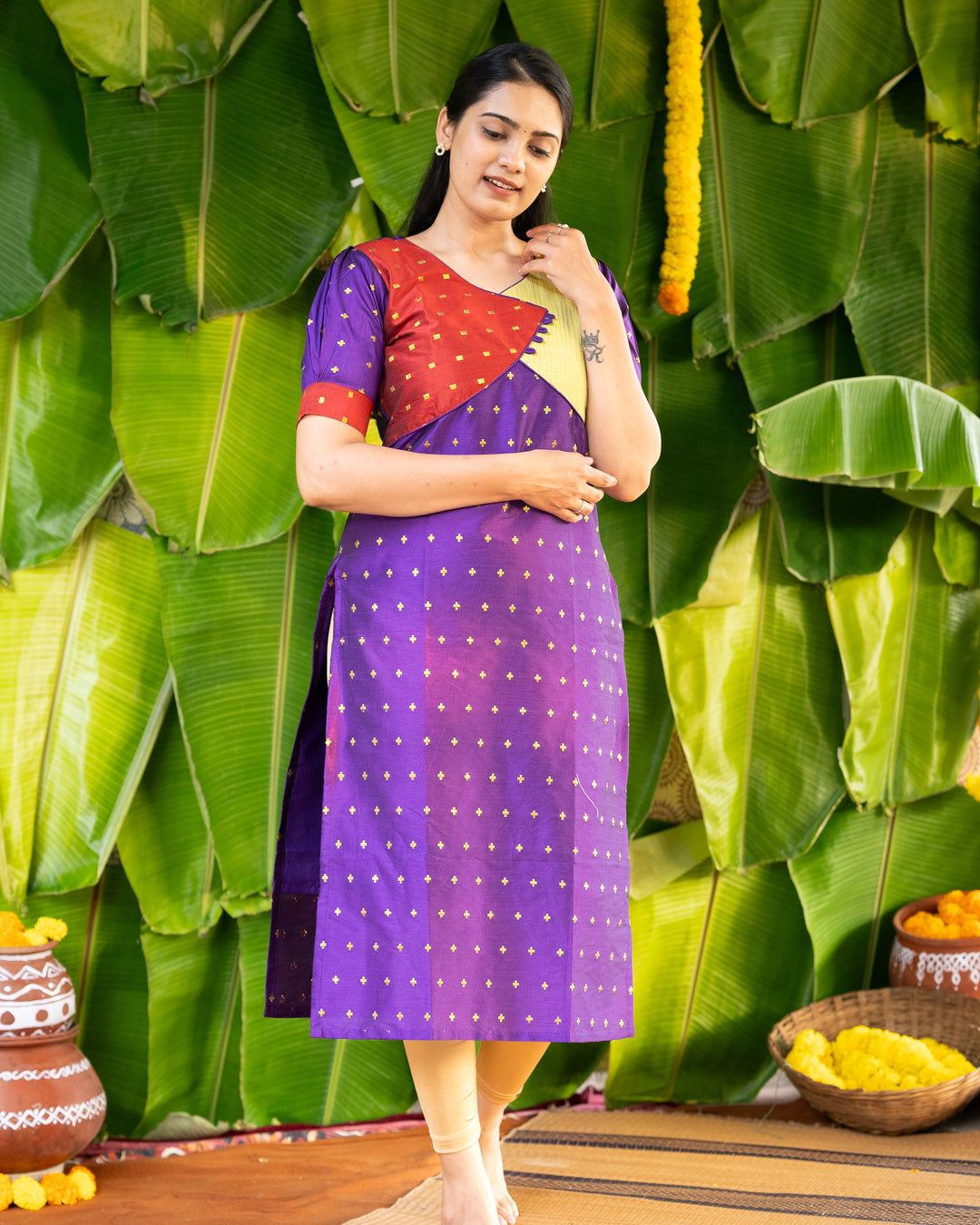Kivira Straight kurthi  (Non-maternity)