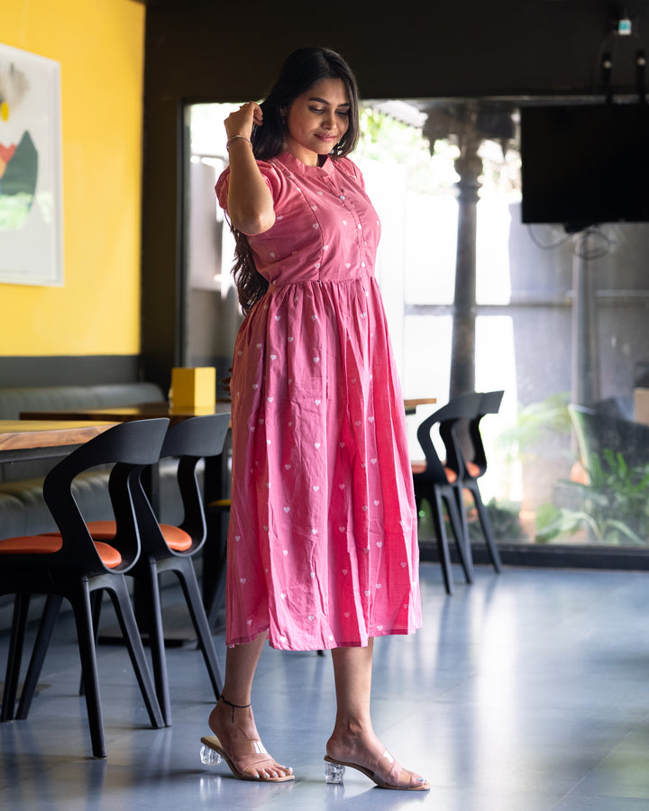 Bindu Maternity Handloom  Dress