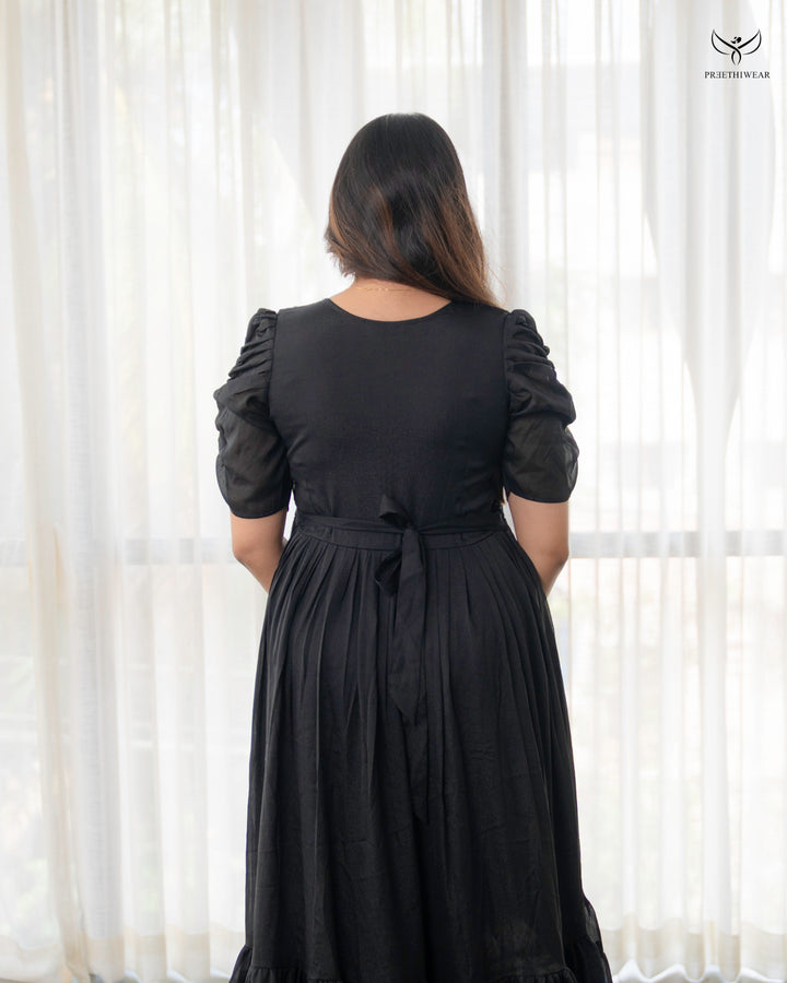 Afrin Maternity Dress with center Zip