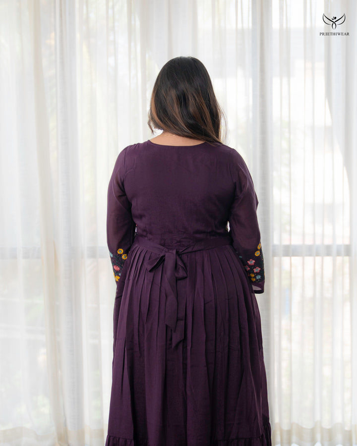 Kiran1   Maternity Dress with center Zip (PREORDER-SEP23)