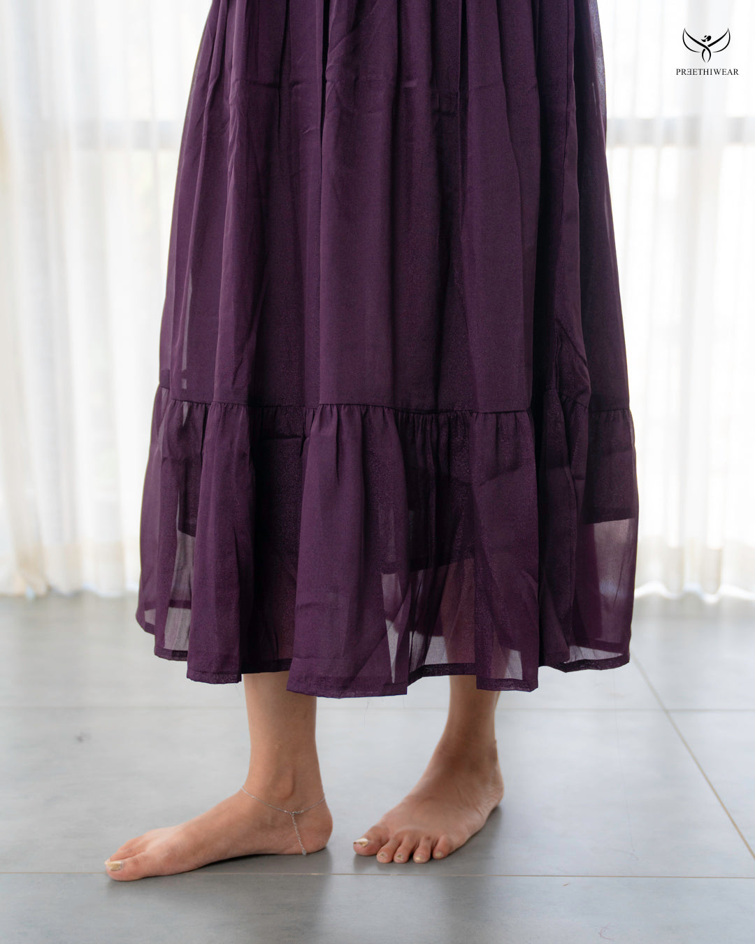 Kiran1   Maternity Dress with center Zip (PREORDER-SEP23)