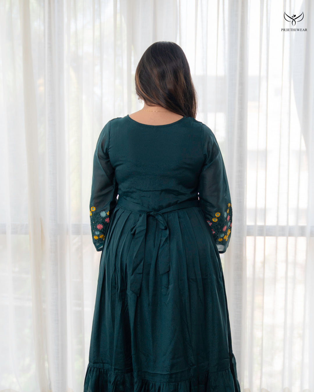Madhuri2  Maternity Dress with center Zip(PREORDER-SEP24)
