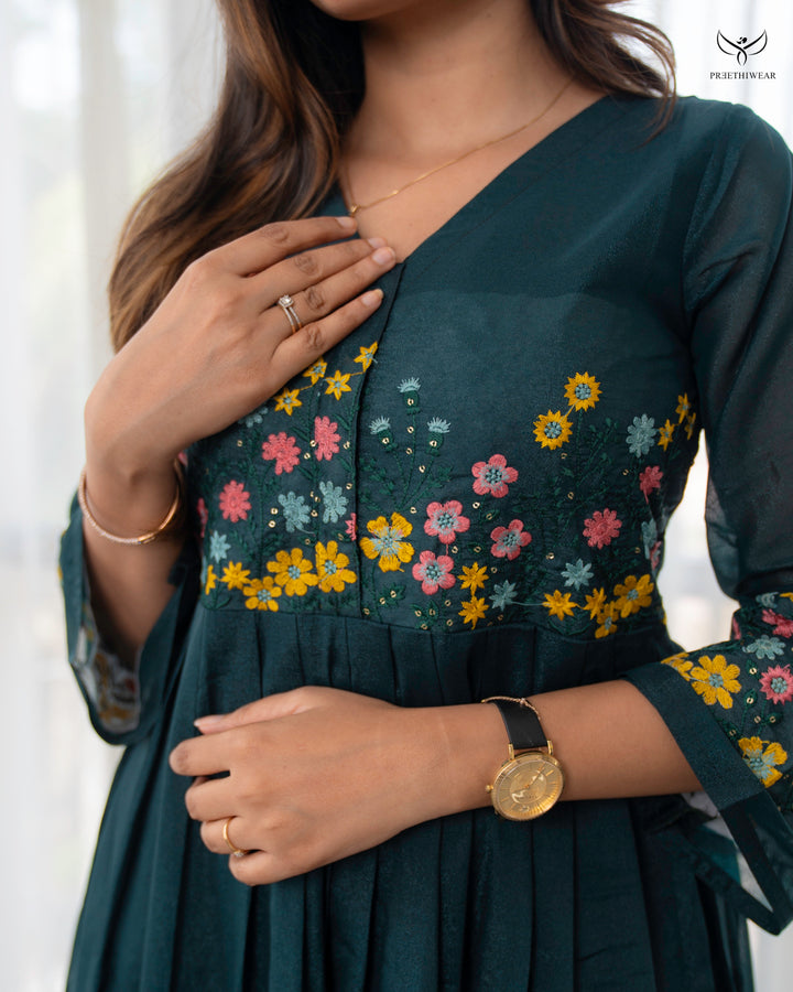 Madhuri2  Maternity Dress with center Zip(PREORDER-SEP24)