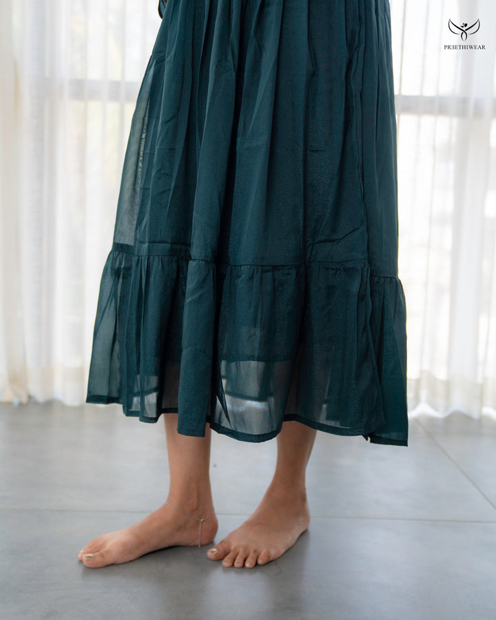 Madhuri2  Maternity Dress with center Zip(PREORDER-SEP24)