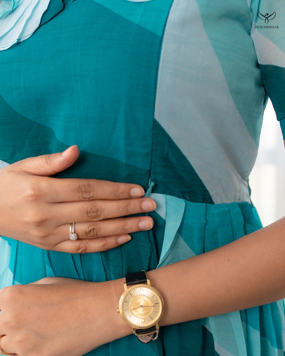 Srujana  Maternity Dress