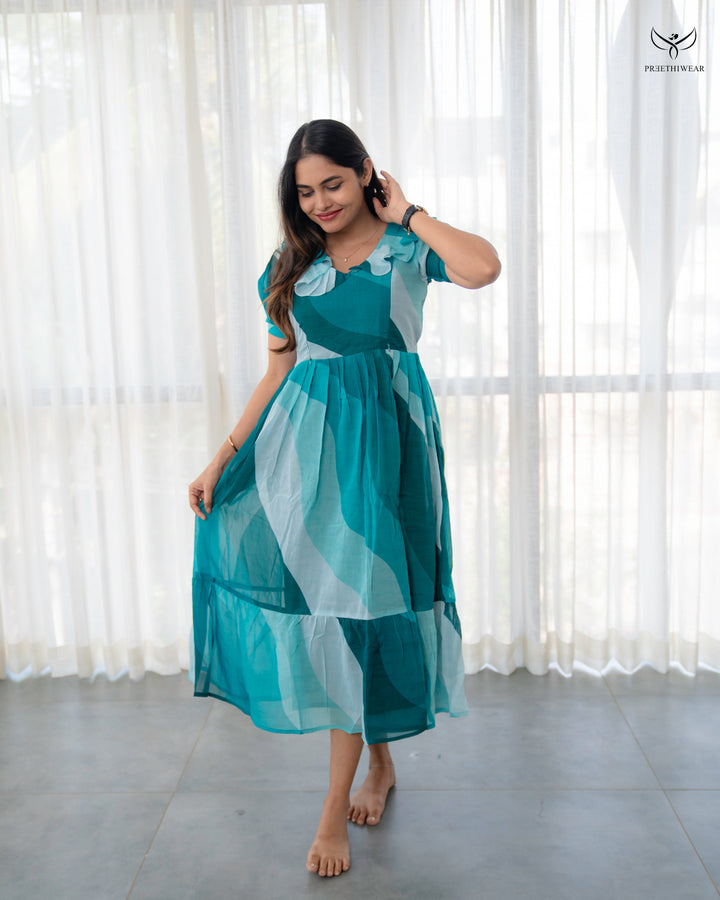 Srujana  Maternity Dress