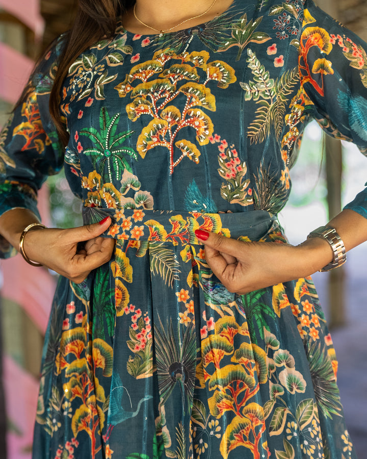 Abi Kurthi with Belt (Non-maternity)