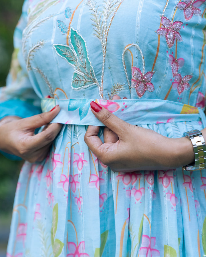 Raveena Kurthi with Belt (Non-maternity)