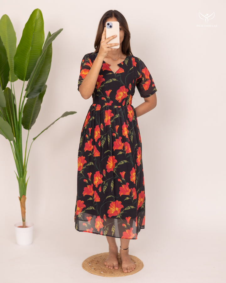 Vinitha1 Maternity Dress