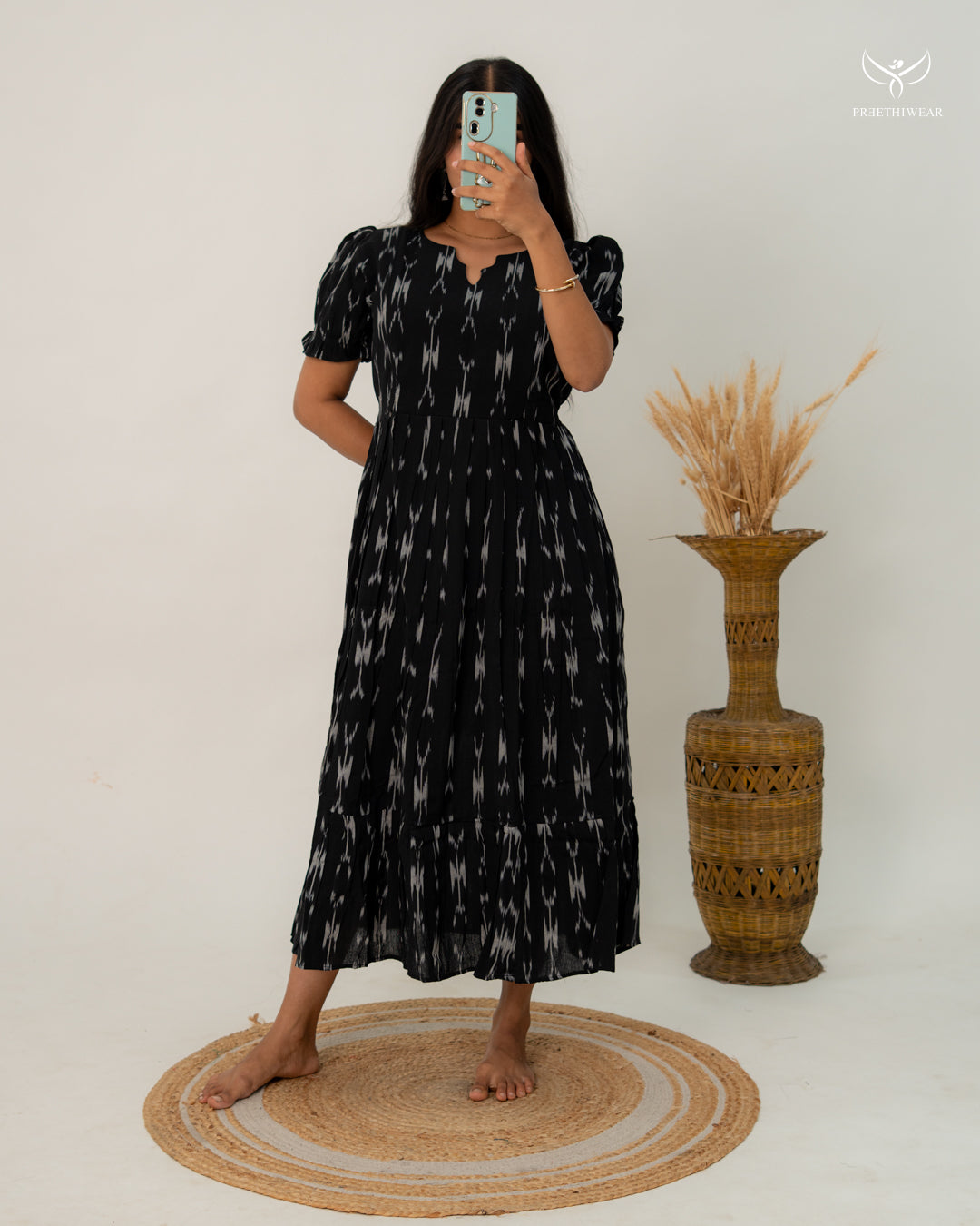 Vinutha2 Maternity Dress