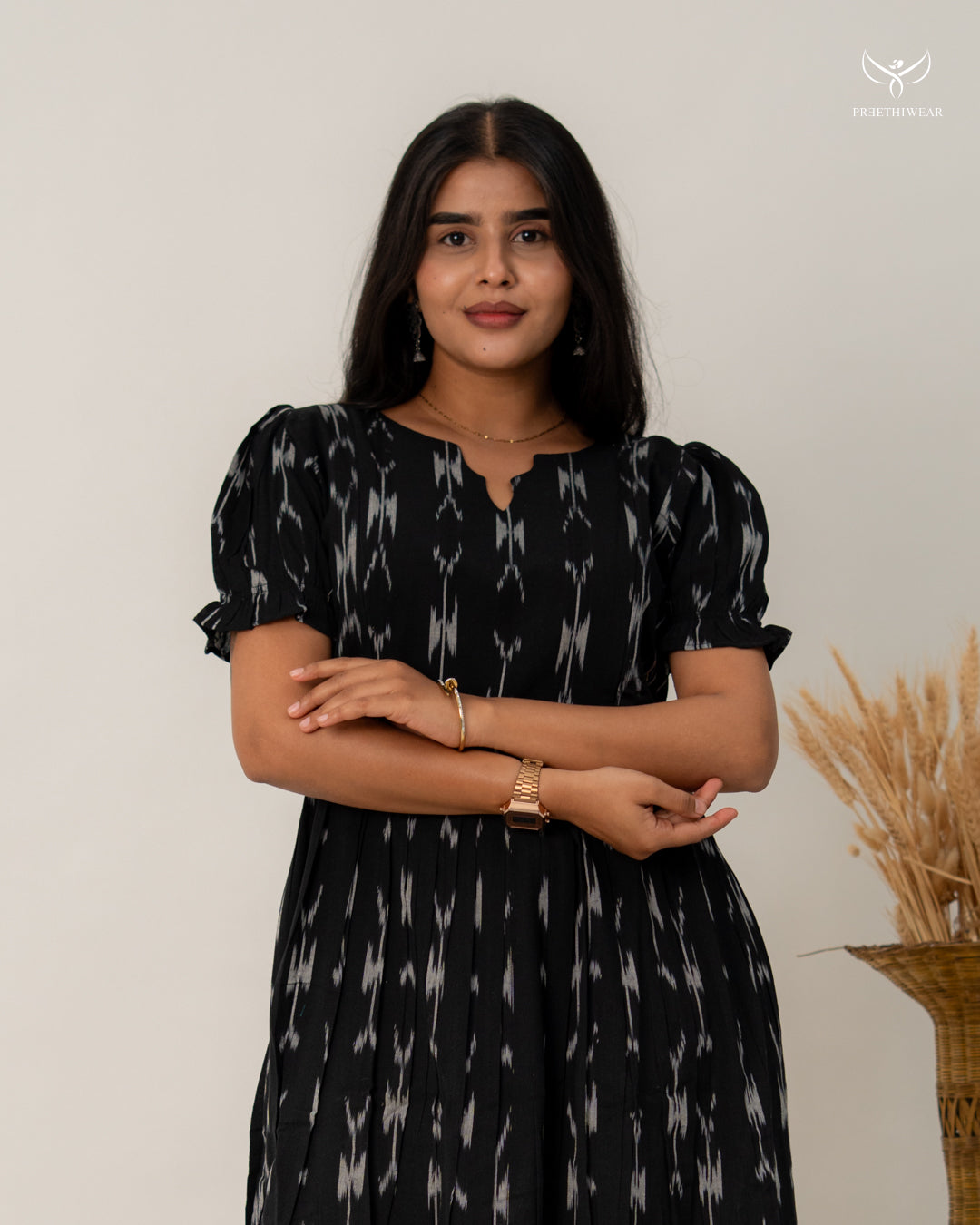 Vinutha2 Maternity Dress