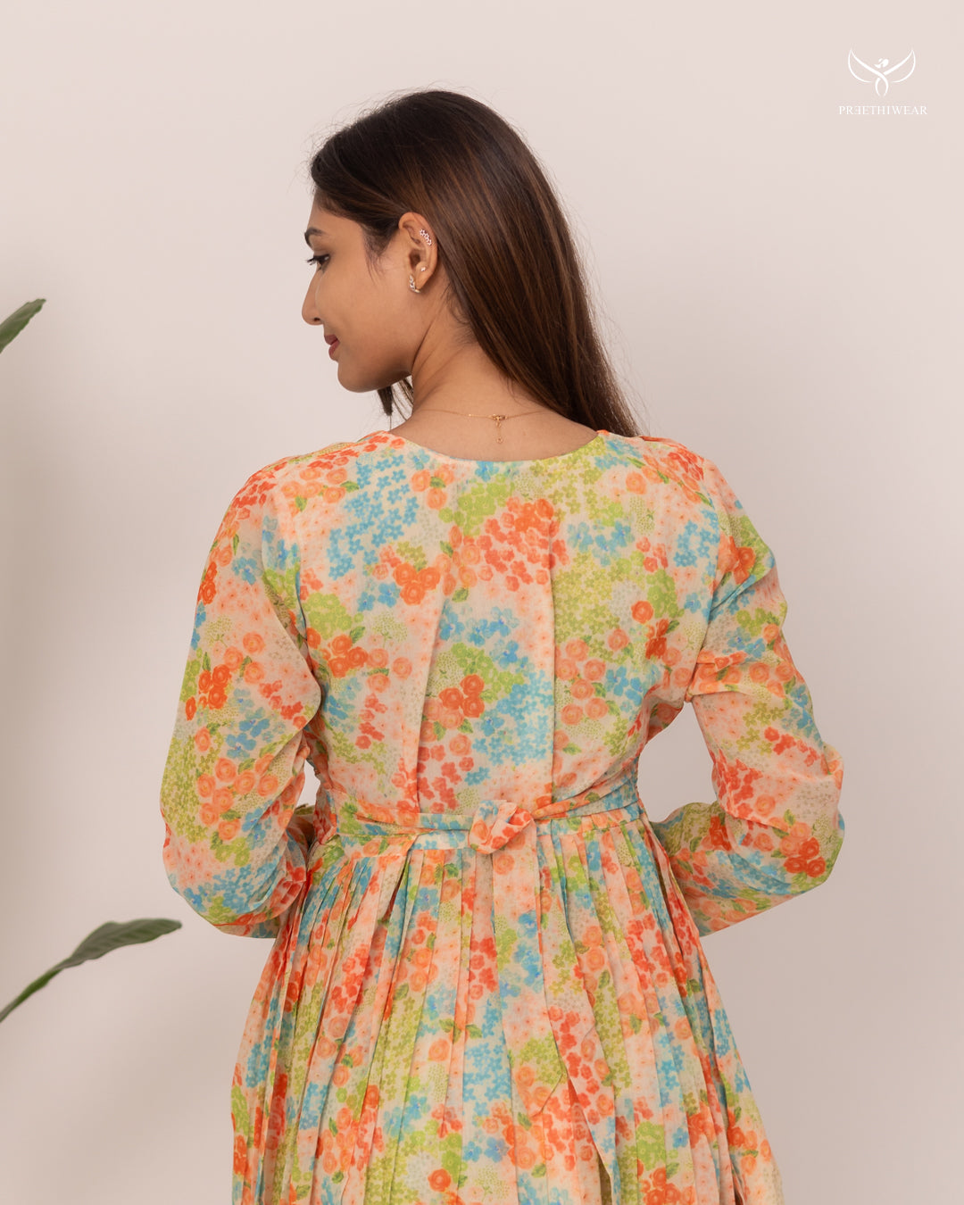Rutuja4 Maternity Dress with center Zip